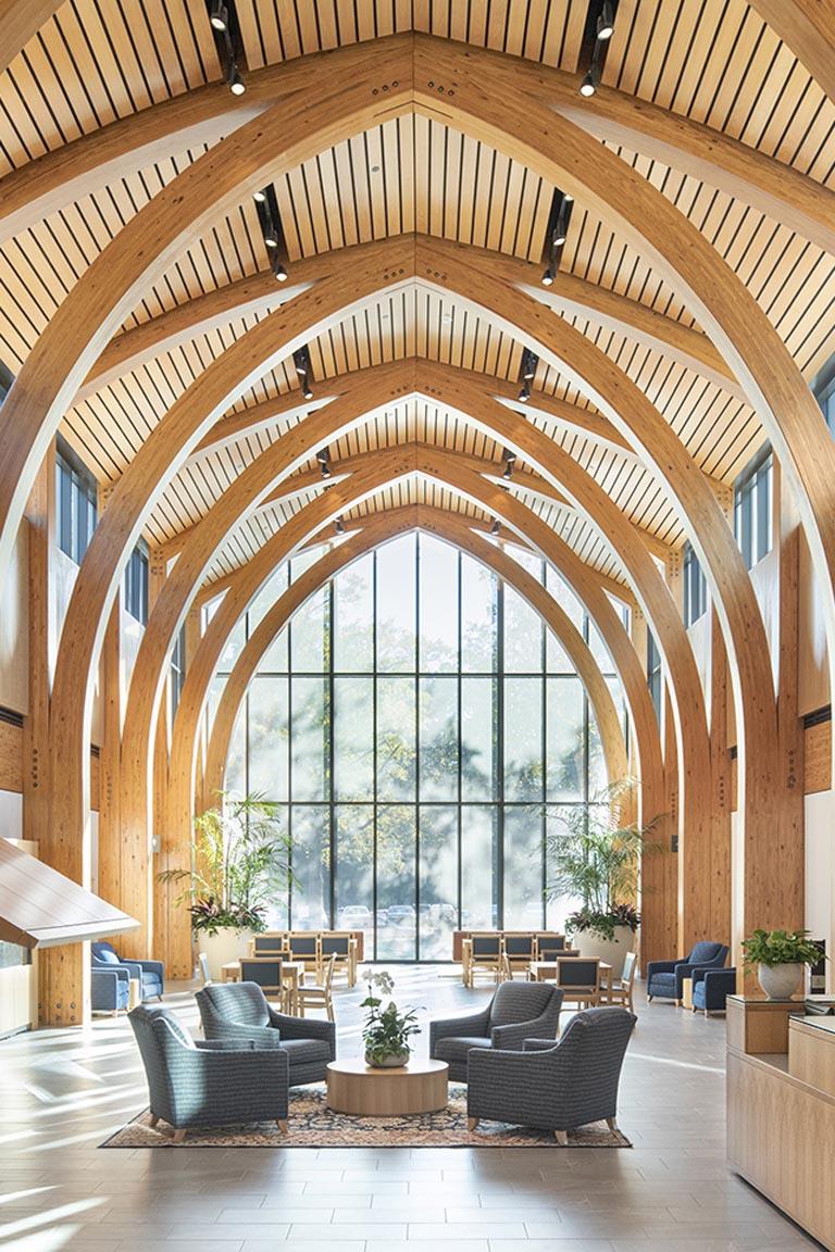 Karsh Alumni and Visitors Center, Duke University interior